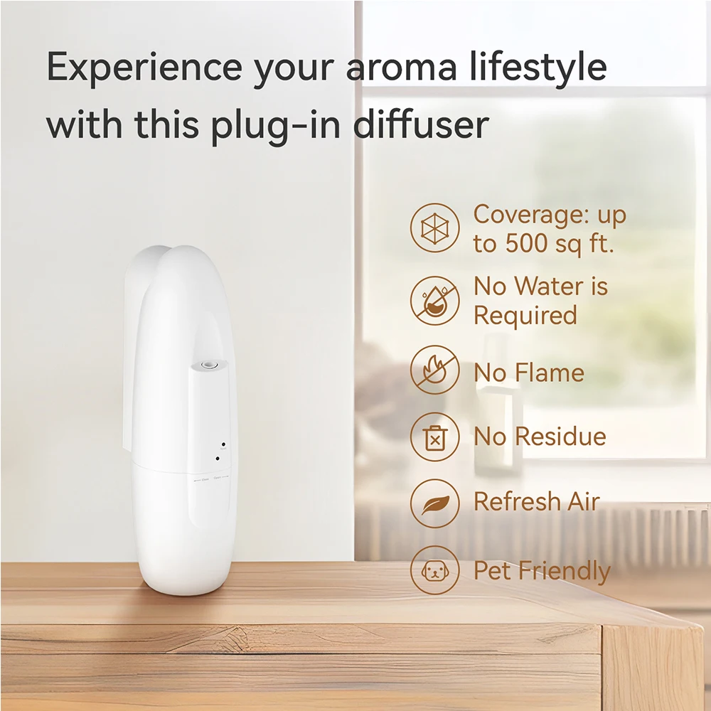 SCENTA Smart Plug in Air Freshener 100ml Essential Oil Capacity Bluetooth CE Home Fragrance Aroma Diffuser Machine