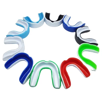 Boxing Rugby MMA Gum Shield / Mouthguard / Mouth Guard,Double Mouthguard