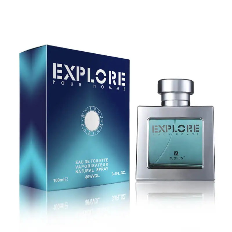 Customized LOGO 25ml 30ml 50ml 100ml Glass Bottle Men Perfume for Male