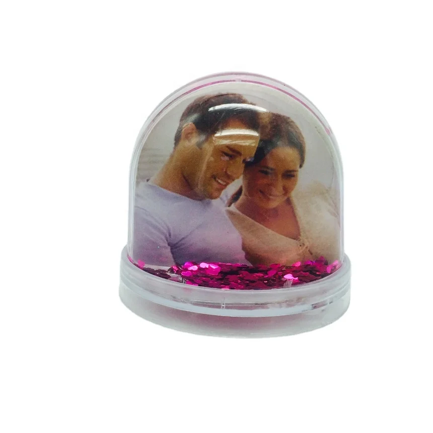 Acrylic Plastic Photo Ball Globe Picture Snow Globe Water Ball Home ...