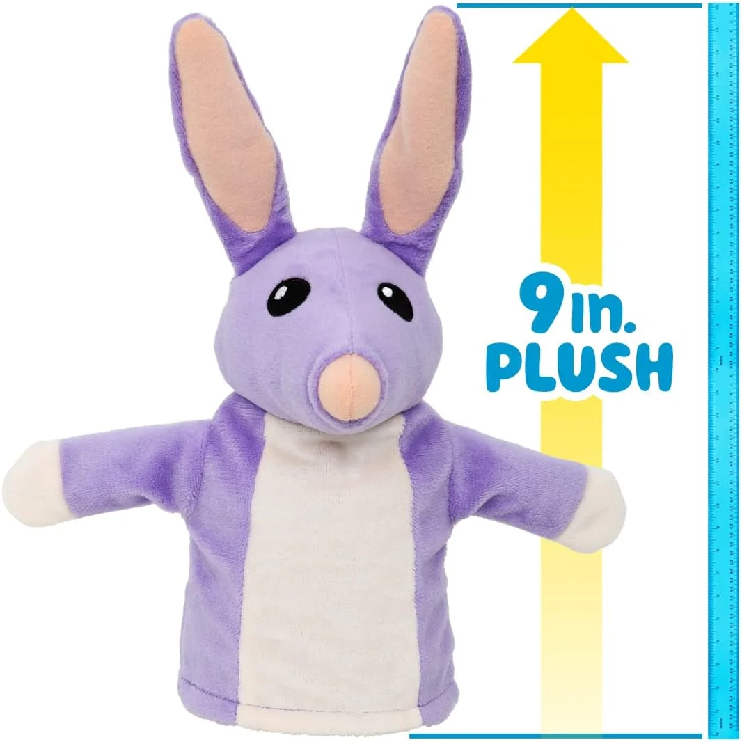 Factory Price Wholesale Early Learning Children Plush Stuffed Toy Hand Puppet Children Bob Bilby and Unicorse Plush Puppets
