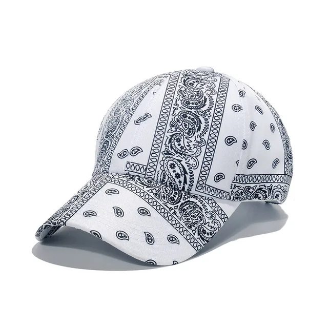 Paisley Bandana Printed Baseball Cap - Adjustable Hip Hop Caps