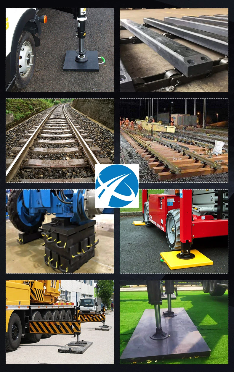 High-Quality HDPE Plastic Composite Railway Sleepers for Construction ...