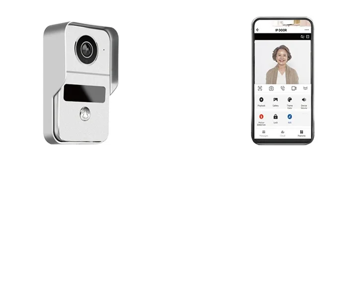 Videocitofono Con Monitor 3.5" E Visione Notturna – Senza WiFi, 6 Suonerie, Interfono Bidirezionale, Facile Da Installare (bianco)!
