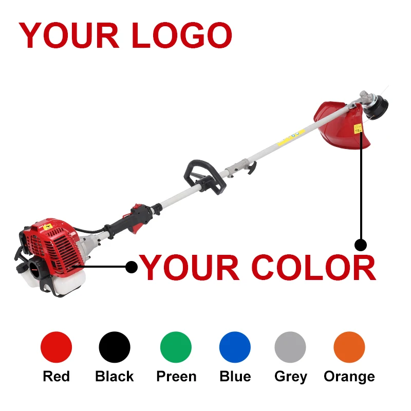 26cc 2-Stroke Gasoline Brush Cutter Grass Trimmer Weed Eater CE Certified OEM Wholesale