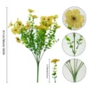 Small stem flower 7-pronged - yellow