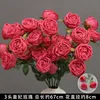 Rose pink 3-headed royal rose