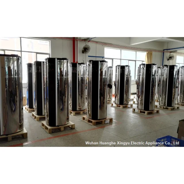 150 L All-in-One Stainless Steel Sheet Air Source Heat Pump Electric for Outdoor Household & Hotel Use