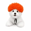 Peluca Afro Naranja para Perros 40g