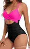 Rojo rosa + negro