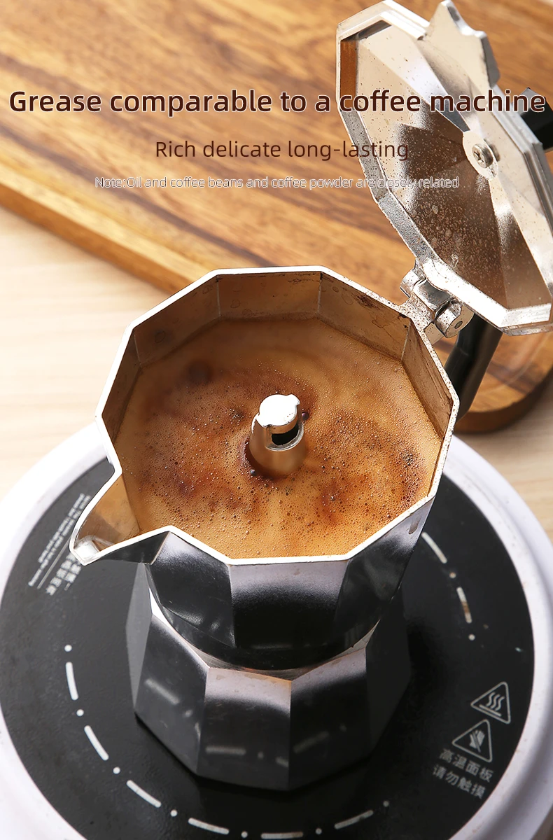 Commercial Induction Custom Modern Aluminium Stove Top Classic Italian Coffee Maker Electric