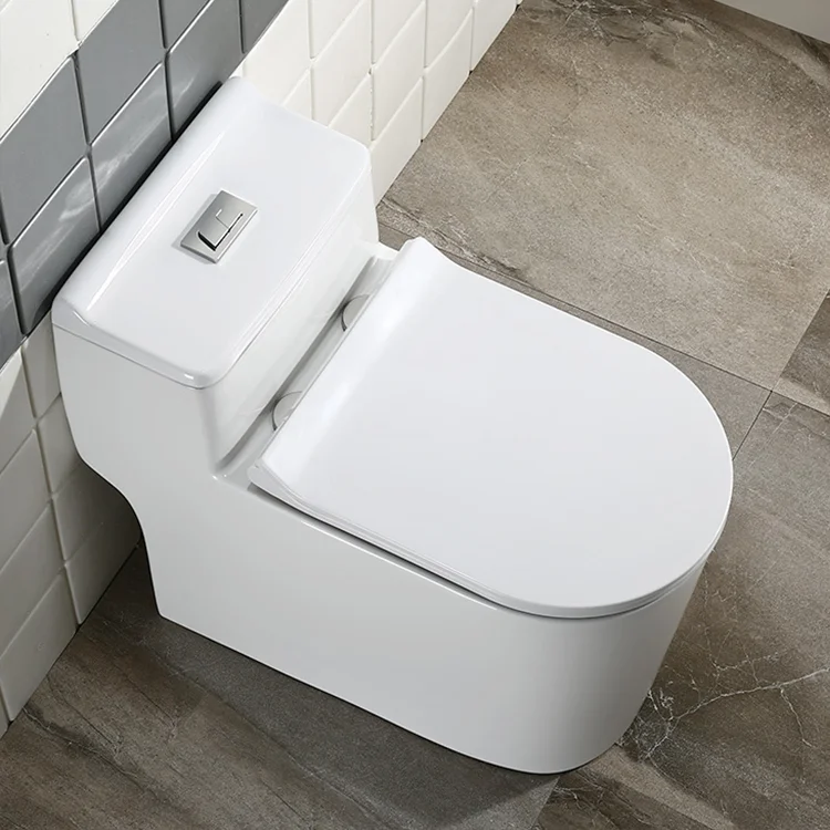 Wholesale cheap dual flush s trap modern wc ceramic sanitary ware inodoro one piece toilet for bathroom manufacture