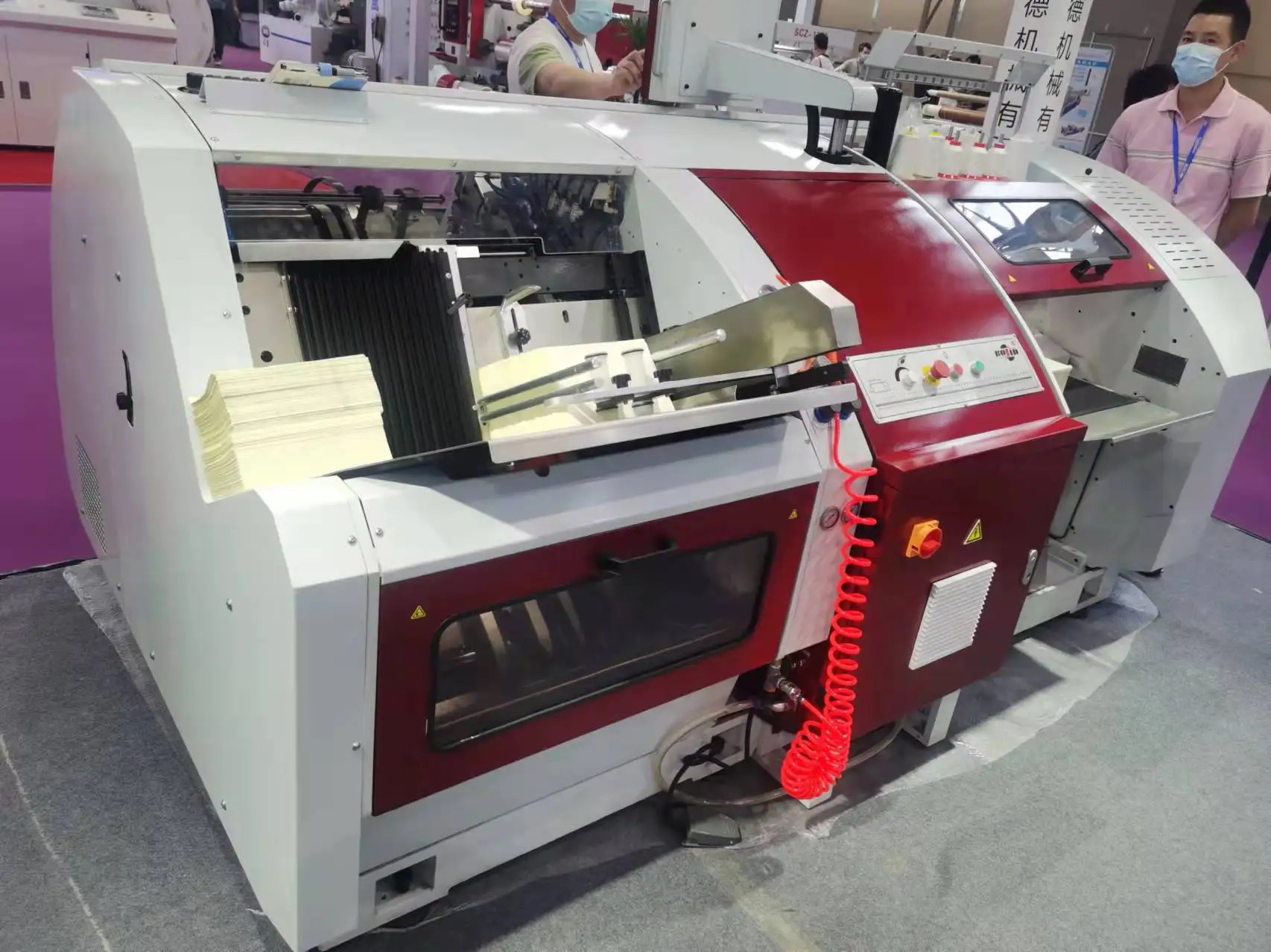 High Speed Digital Thread Book Binding Sewing Machines Books Making Machine Automatic Gathering and Sewing Line