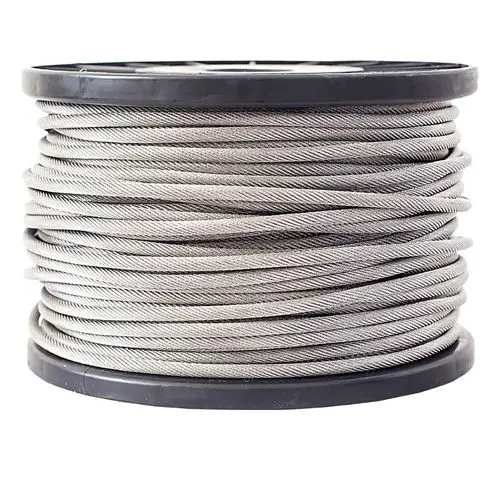 Высококачественный 18 мм оцинкованный стальной трос конкурентоспособная цена строительство SAE1008 Q235 Высокоуглеродистая сталь в комплекте сварка