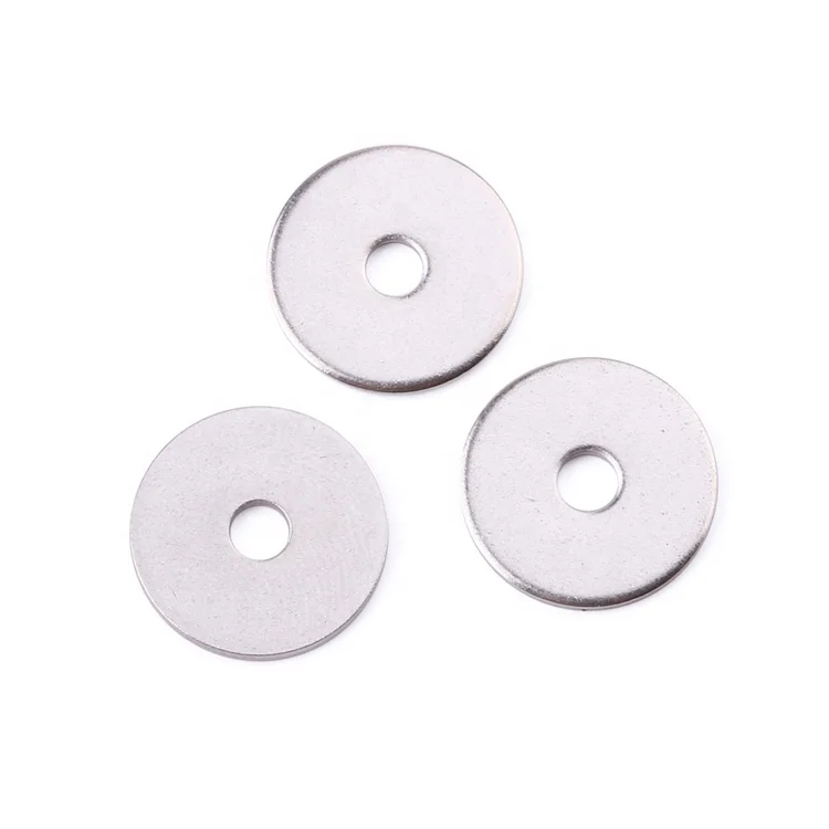 Hot item DIN9021 round metal washers plain penny ring stainless steel flat washer fastener