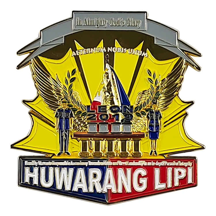 Customized Emblem Adhesive Badge Emblems Embossed Metal Sticker Custom Logo Car Emblems for Sale
