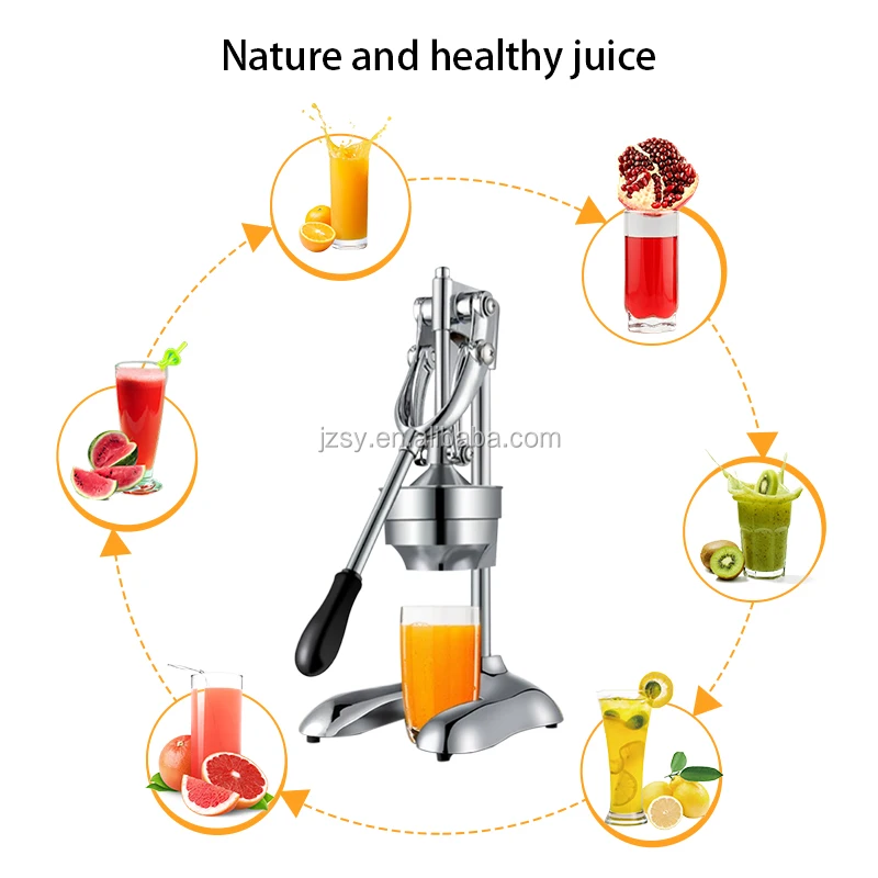 Factory Supply Multifunction Home Use Hand Press Watermelon Fruit Juice Extractor Machine/Stainless Steel Manual Juicer - Image 2