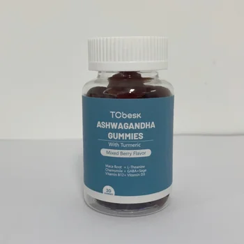 OEM/ODM Private Label Factory Supply Ashwagandha Gummies Healthcare Supplement for Enhancing Energy  and Improved Performance