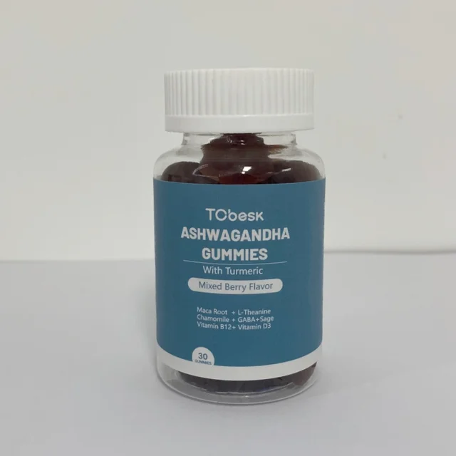 OEM/ODM Private Label Factory Supply Ashwagandha Gummies Healthcare Supplement for Enhancing Energy  and Improved Performance