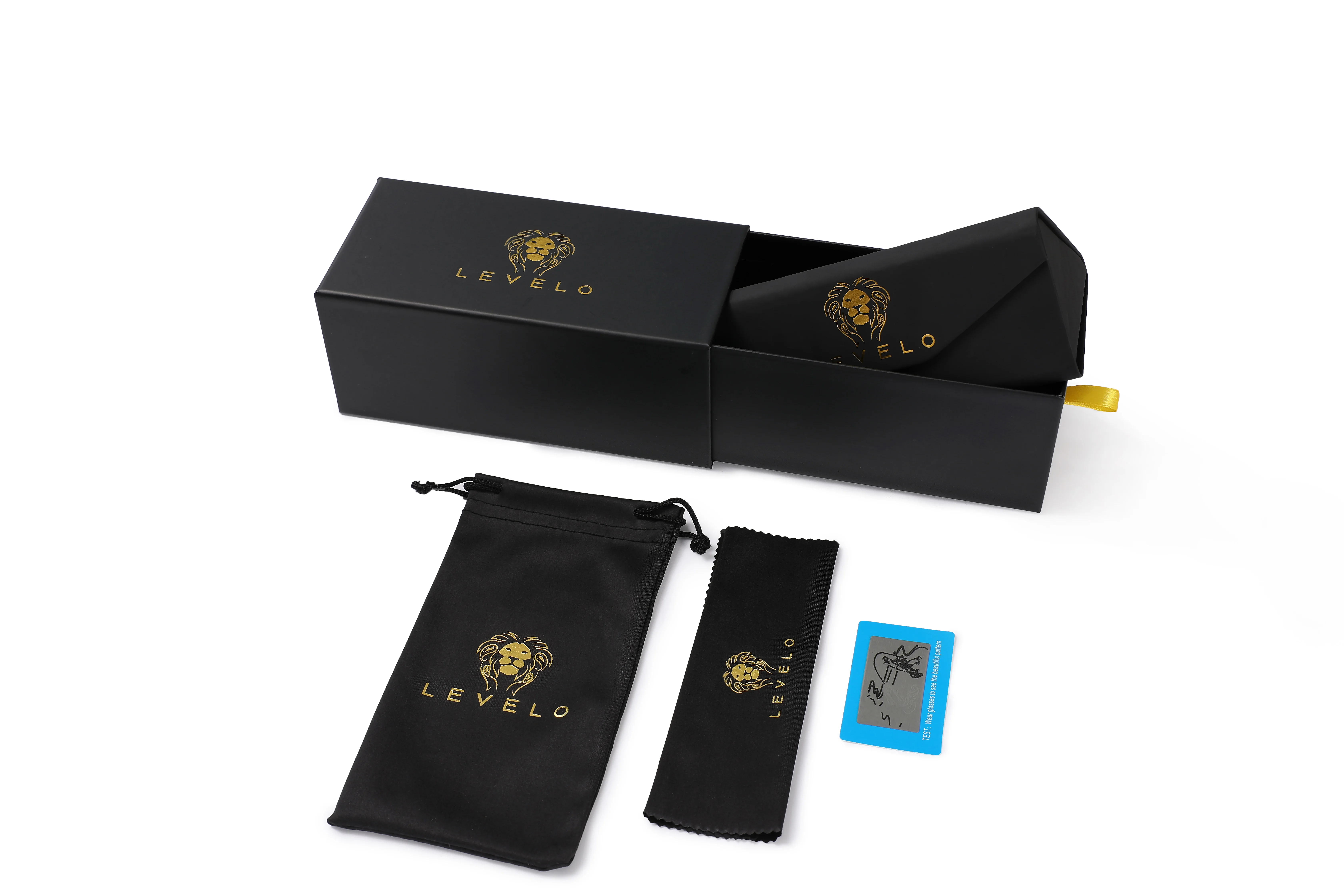 Luxury Eyeglass Case Set Packaging Triangle Sunglasses Case Eyewear