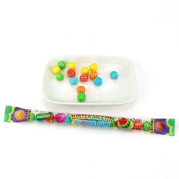 round bubble gum