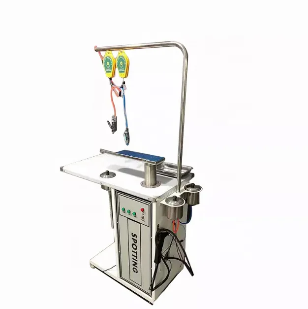 Spotting Table Stain Remove Table for Laundry With Hot Air Steam Gun