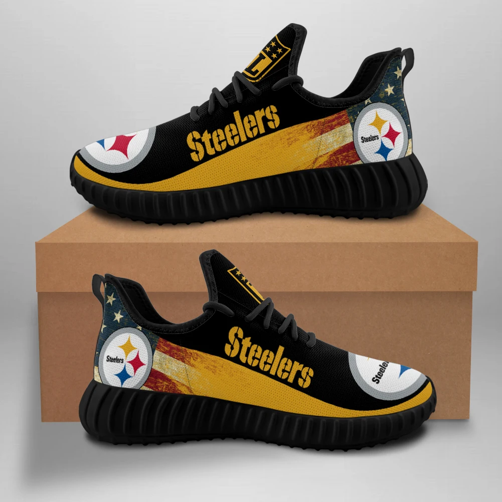 Wholesale Wholesale New Steelers Custom Logo Printed Design Sport shoes  Fashion Sport Sneaker Unisex Breathable Football Team Casual Shoes From  m.