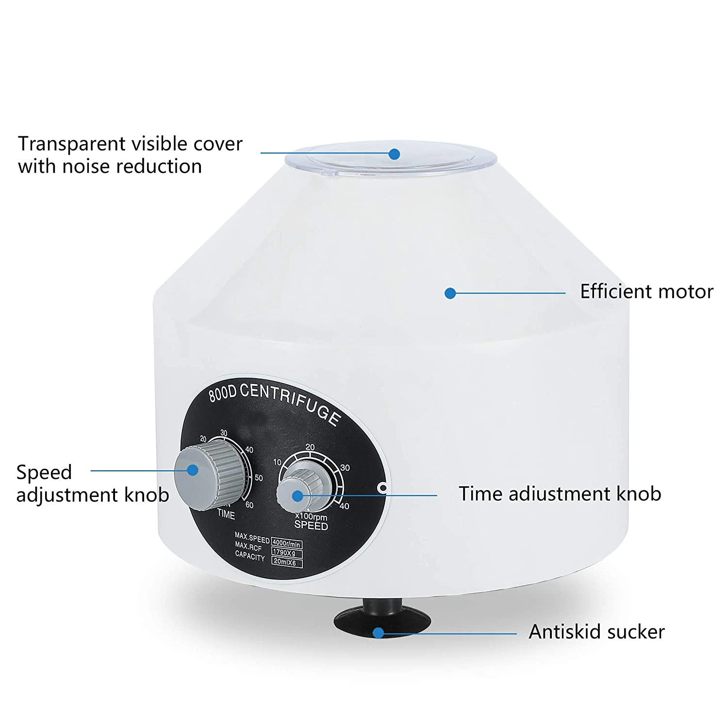 800D Portable Laboratory Centrifuge - Cheap Price & Efficiency