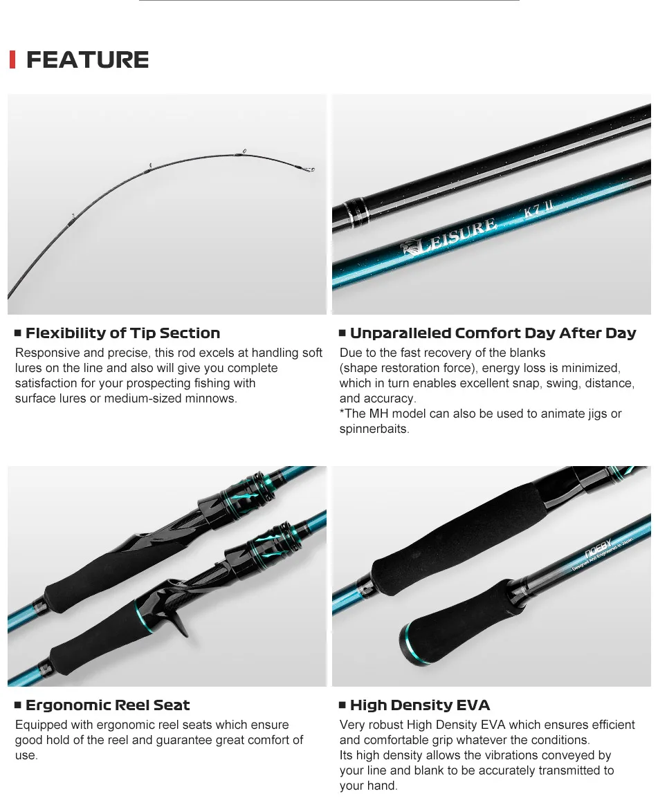 Noeby Graphite Im8 Carbon 7 Ft Spinning Rod All Round Fishing Rod Buy