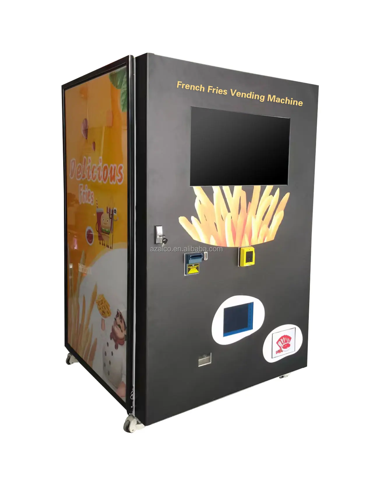 French Fries Vending Machine Automatic French Fry Auto Maker Customized Sticker Oem Chicken 7955