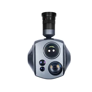 Q30TIRM pro 3-axis Gimbal Camera 3KM IR Laser Rangefinder 30x Optical Zoom  Camera IR+EO Dual Sensors Object Tracking