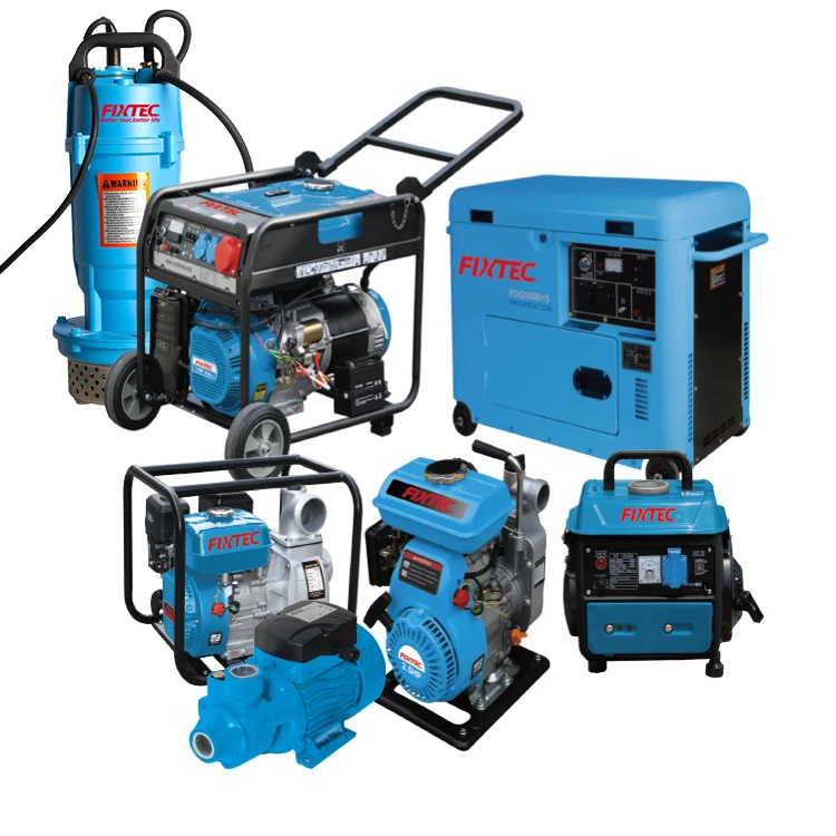 FIXTEC Power Tools 13 HP 5500W Gasoline Generator