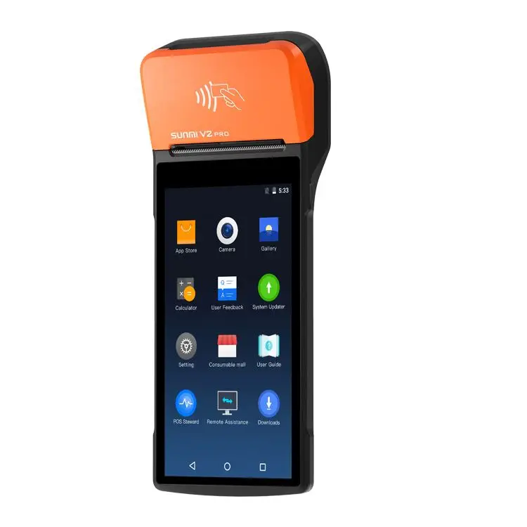 バーコードスキャナ NFC POS端末 SUNMI V2 PRO 1年保証 5.99インチHD