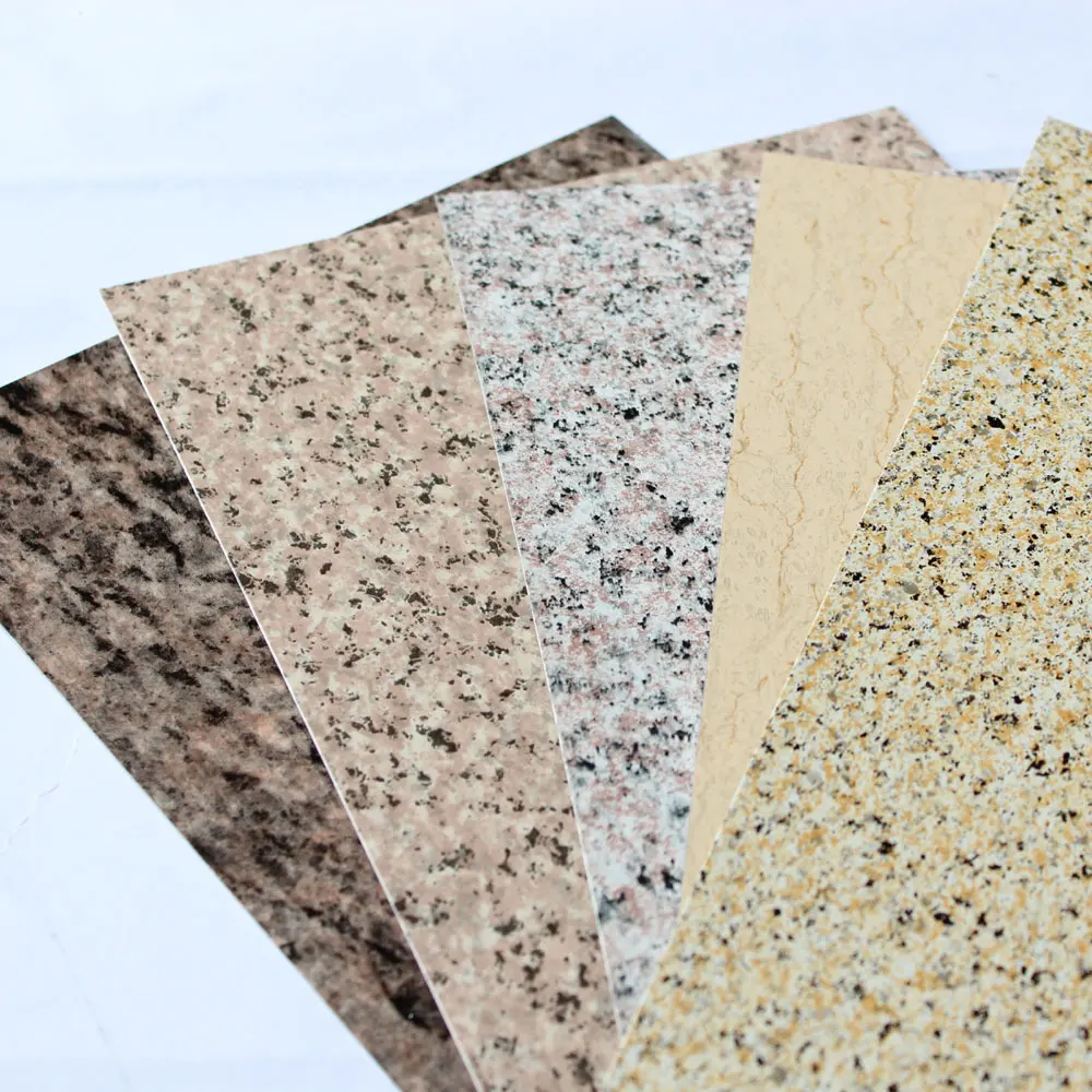 Marble Design Acp Sheet Aluminum Composite Panels Stone Color
