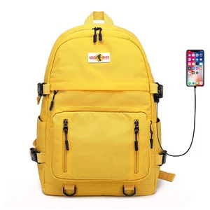 New Arrival Casual Nylon Travel Kids Students Teens Book Backpack School Bag