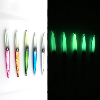 Jig Lure 16 Weekly Deals 40g 60g 80g Luminous Tokayo Slow Jigging Madai Jig Lure Sticker Box Weihai Top Umbrella Baits – Metal Jig – view 5
