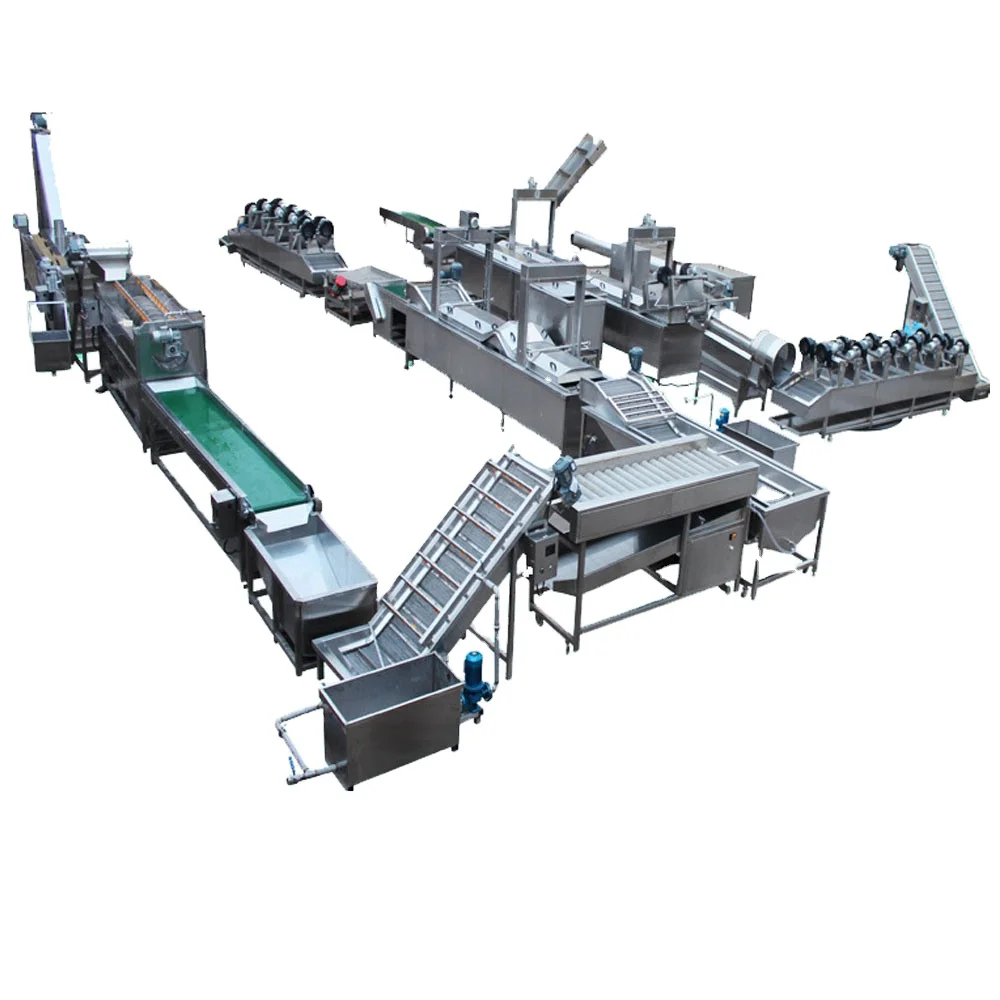 Fully Automatic Lays Potato Chips Making Machine and Fresh Potato Chips Production Line