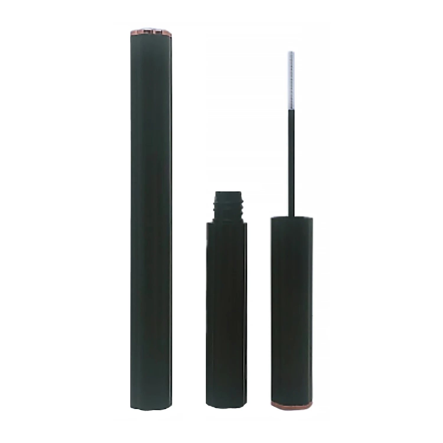 5ml 10ml Empty Matte Black Slim Gold Lip Gloss Containers Tube Mascara Wand Tube Lipgloss Tube