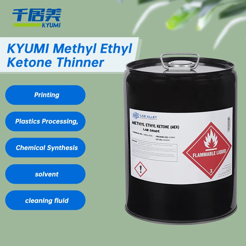Mek Organic Chemical Raw Materials Industrial Solvents Paint Thinners