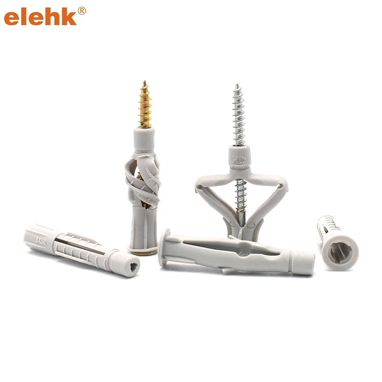 Elehk Hollow Wall Plug Hollow Wall Anchors Plastic Anchor M6 Plastic