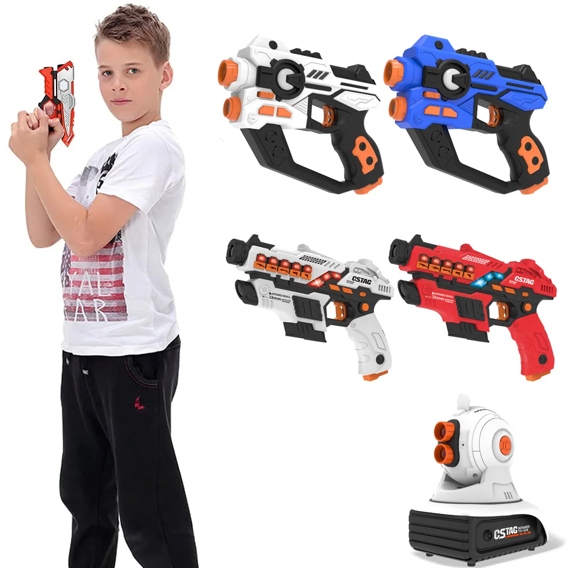 Pistola de etiquetas láser y proyector de juego 2 en 1| Alibaba.com