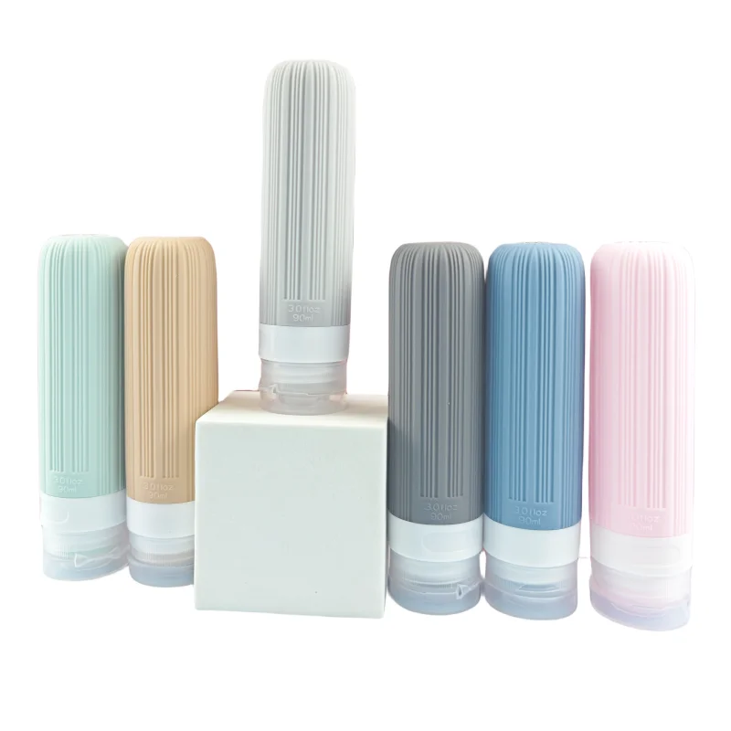 New Factory Custom Portable Various Color 1000 ML Cosmetic Shampoo Container Bottles for Traveling