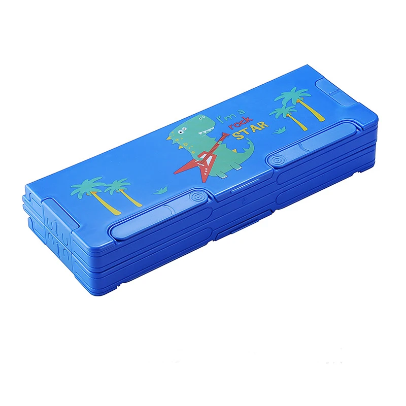 Creative Pencil Box Multi Functional With Book Stand Holder for Boys Girls School Stationery