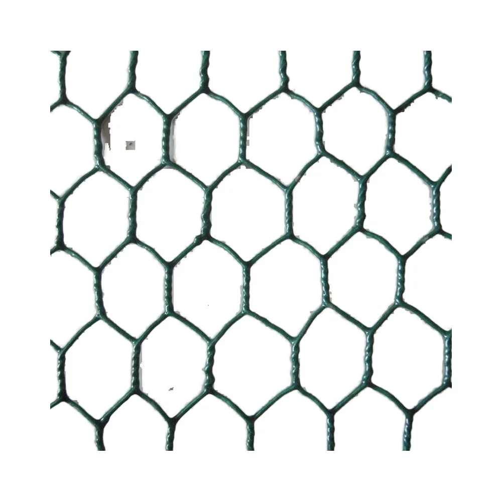 Stainless Steel Chicken Wire Mesh Hexagonal Decorative Chicken Wire Netting with PVC Coating for Fence Construction Outdoor Use
