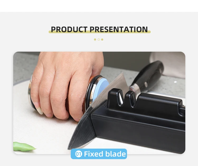 New Product Tumbler Diamond Rolling Knife Sharpener Set Detachable