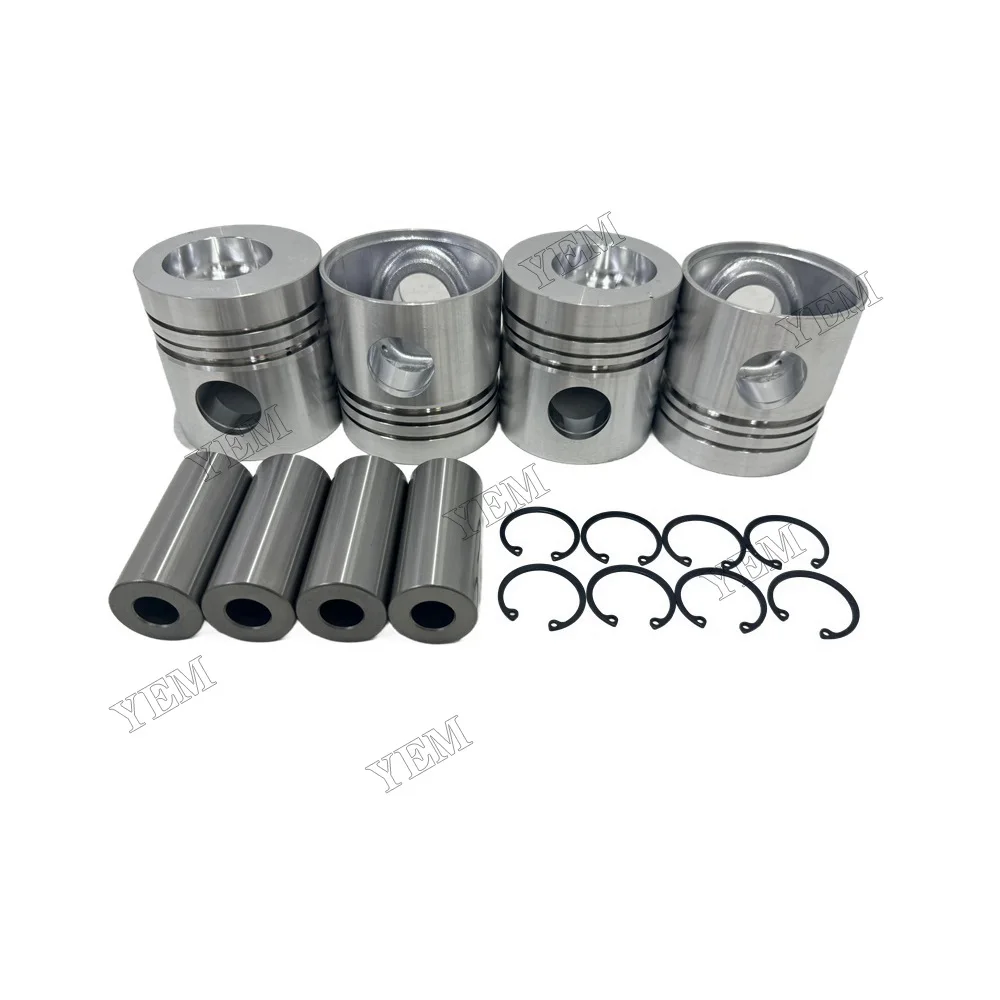 For Komatsu 4D105 Piston Kit Heavy Duty Engine Parts 3