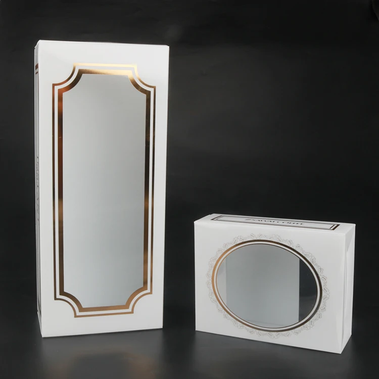 Mini MOQ Clear Plastic PVC Packaging Boxes High Transparent PET RPET Plastic Retail Packaging Box