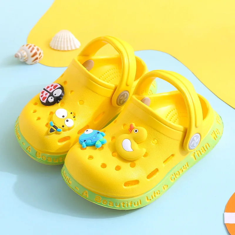 Летние новые сандалии ITEC для мальчиков, шлепанцы для девочек, детская мягкая обувь для малышей, шлепанцы из ПВХ, Пляжная садовая обувь, детская дешевая фабричная обувь для детей