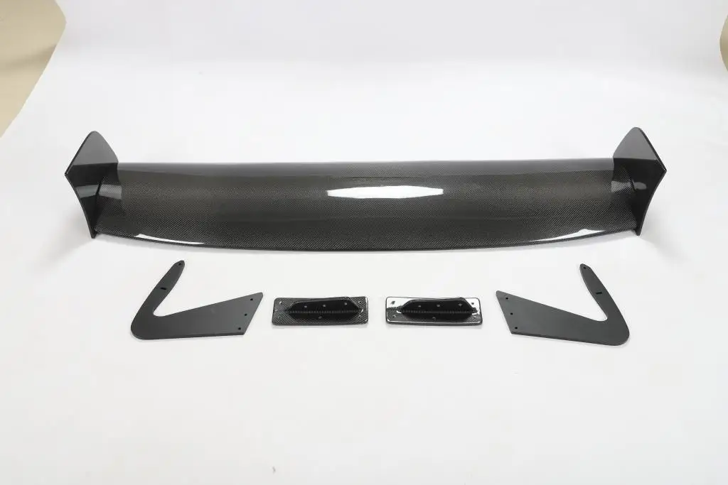 Big Barb Rear Trunk Spoiler Boot Lip for Nissan GTR Ford Mustang Toyota GT86 Subaru BRZ All Sedan Coupe Carbon Fiber / FRP