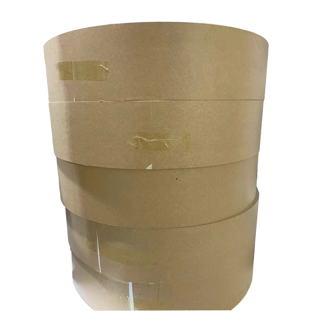 Shirong Biodegradable original single double wall pe coated kraft cup paper roll for drink paper cups